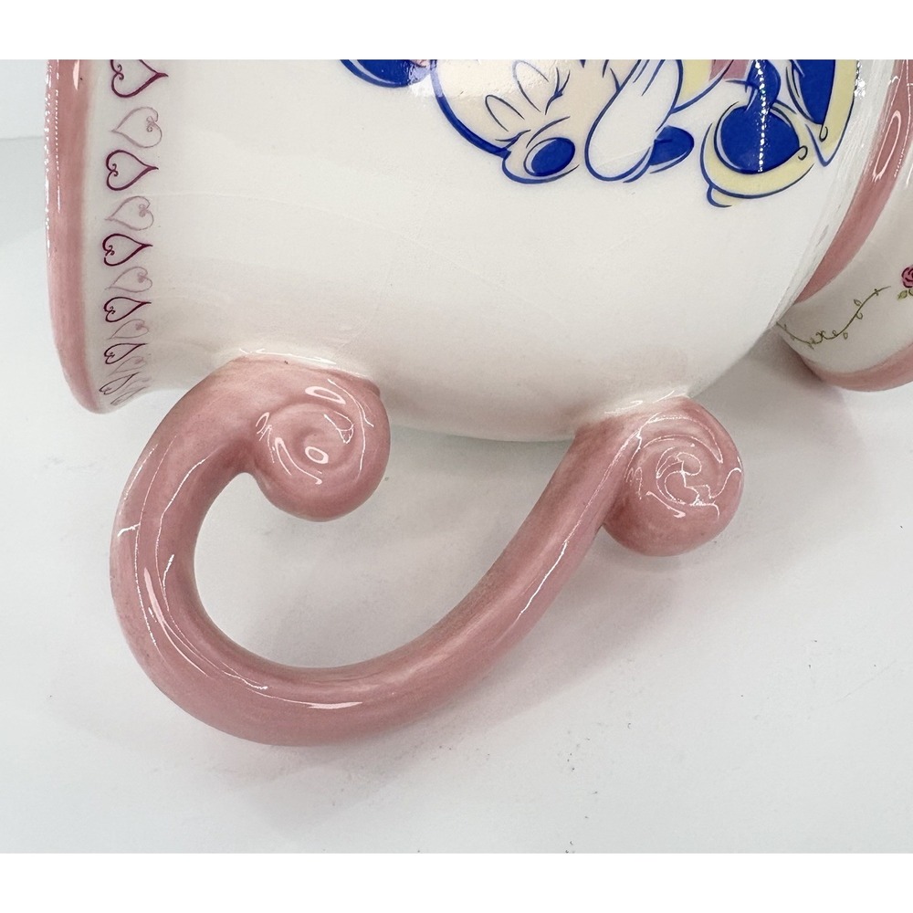 Disney Minnie Mouse & Mickey Mouse Ma Cherie Large Mug FTD - Picture 4 of 6